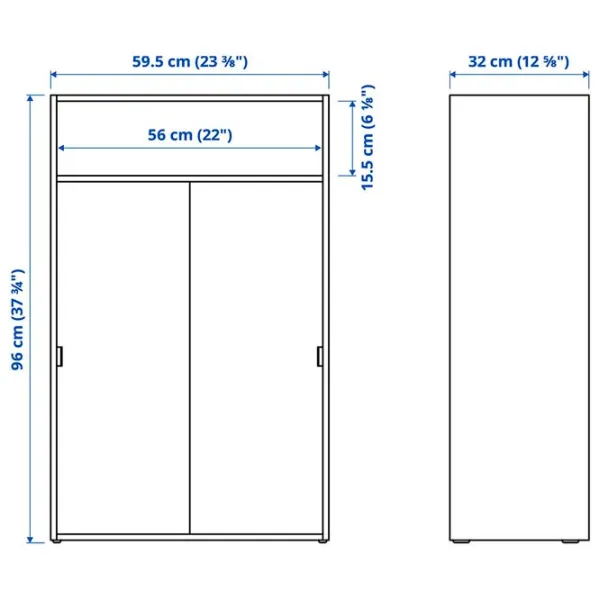 Гостиная Ikea Havsta Линейная / White photo 6