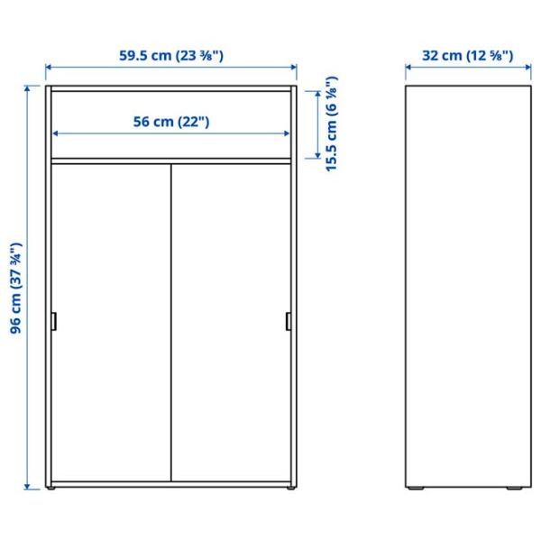 Гостиная Ikea Havsta Линейная / White photo 6