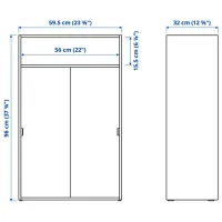 Гостиная Ikea Havsta Линейная / White photo 6