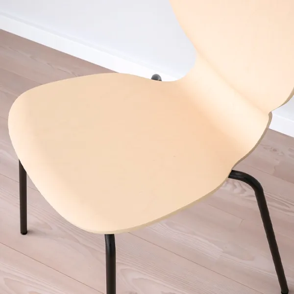 Кухонный стул Ikea Sigtrygg/Sefast Дерево/ Берёза Черный photo 3