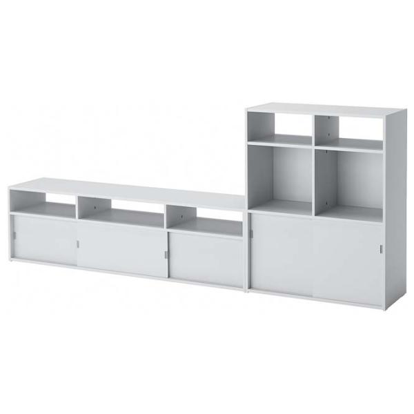 Гостиная Ikea Havsta Линейная / Серый photo 1