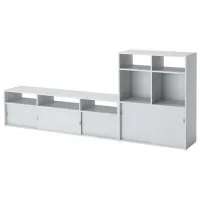 Гостиная Ikea Havsta Линейная / Серый