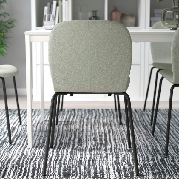 Scaun de bucătărie Ikea Karlpetter/Gunnared/Sefast Stofă/ Light Green Black photo 4 Scaun de bucătărie Ikea Karlpetter/Gunnared/Sefast Stofă/ Light Green Black photo 4