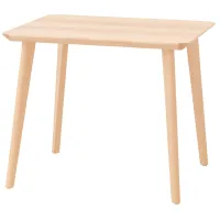 Masă de bucătărie fixă Ikea Lisabo PAL/ Brown