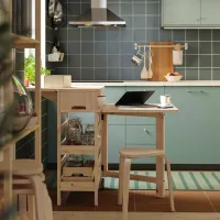 Кухонный стол cкладнои Ikea Resaro ДСП/ Коричневый photo 3