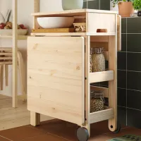 Кухонный стол cкладнои Ikea Resaro ДСП/ Коричневый photo 4