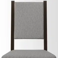 Scaun de bucătărie Ikea Stefan/Knisa Stofă/ Gray Black photo 2