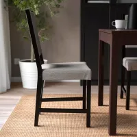 Scaun de bucătărie Ikea Stefan/Knisa Stofă/ Gray Black photo 4