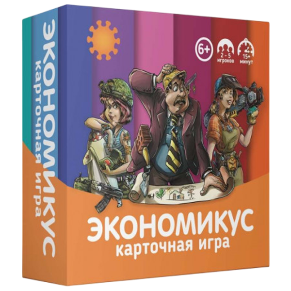 Joc de masă Economicus Card Game 6+/ Strategie photo 1