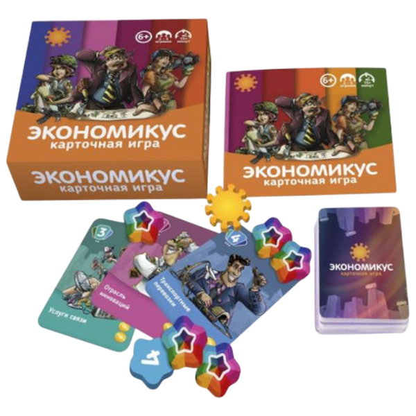 Joc de masă Economicus Card Game 6+/ Strategie photo 3