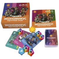 Joc de masă Economicus Card Game 6+/ Strategie photo 3