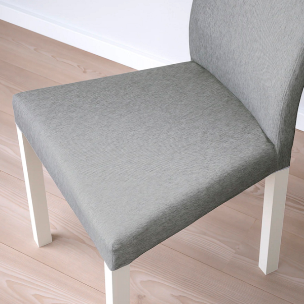 Кухонный стул Ikea Kattil/Knisa Ткань/ Серый White photo 3