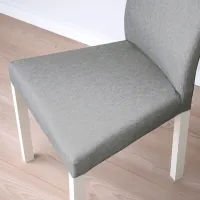 Scaun de bucătărie Ikea Kattil/Knisa Stofă/ Gray White photo 3