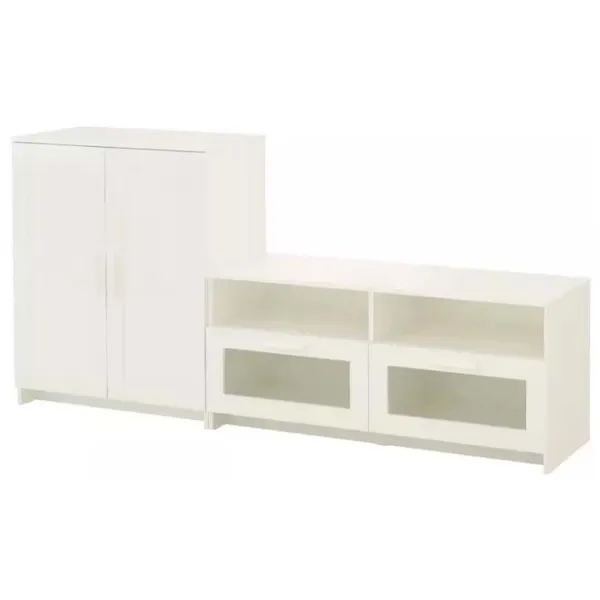 Гостиная Ikea Brimnes Модульная / White photo 1