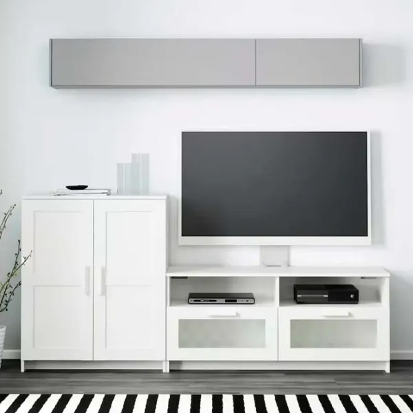 Гостиная Ikea Brimnes Модульная / White photo 2