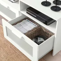 Гостиная Ikea Brimnes Модульная / White photo 3