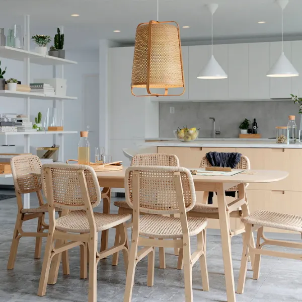 Кухонный стул Ikea Voxlov Бамбуc/ Натуральный Wood photo 5