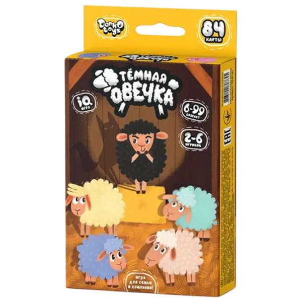 Joc de masă Danko Toys Dark sheep 6+/ Carti de joc photo 1