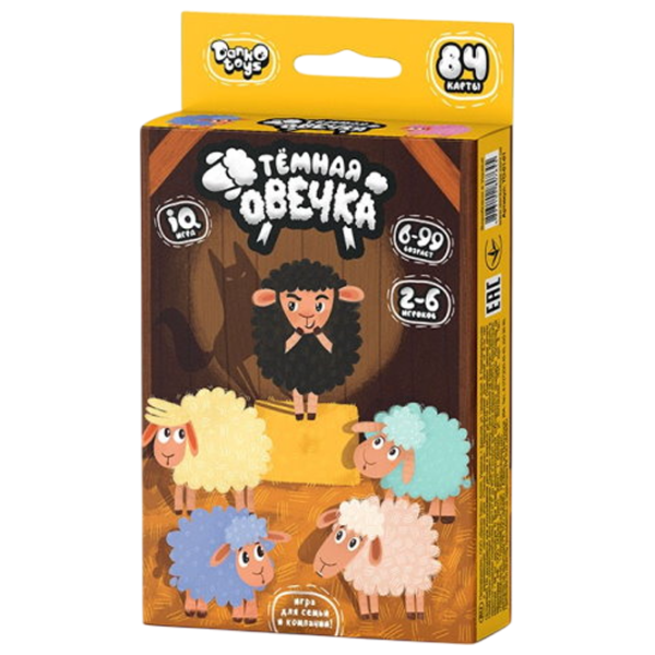 Joc de masă Danko Toys Dark sheep 6+/ Carti de joc photo 1