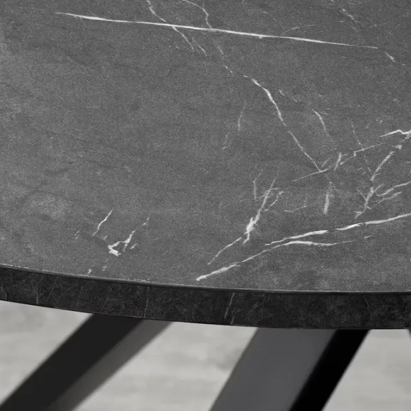 Кухонный стол зафиксированный Ikea Mariedamm ДСП/ Черный photo 3