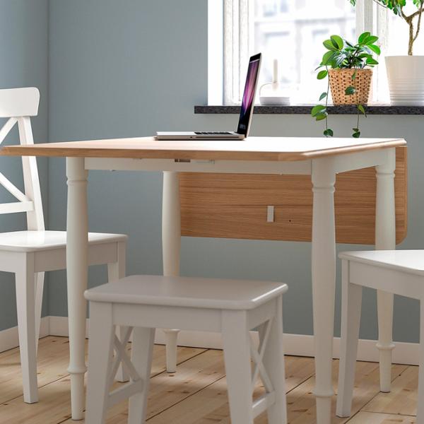 Masă de bucătărie pliabilă Ikea Danderyd PAL/ Brown photo 4