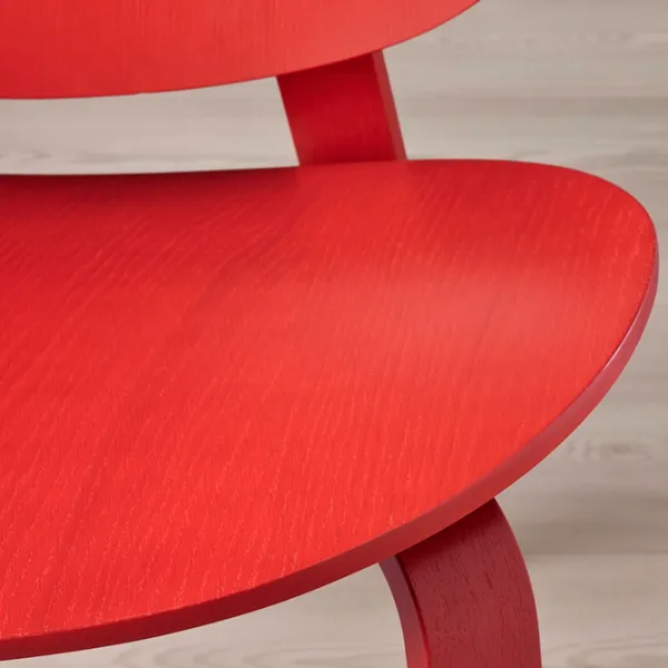 Кухонный стул Ikea Froset Дерево/ Красный  photo 2