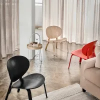 Scaun de bucătărie Ikea Froset Lemn/ Red photo 4