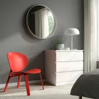 Scaun de bucătărie Ikea Froset Lemn/ Red photo 5