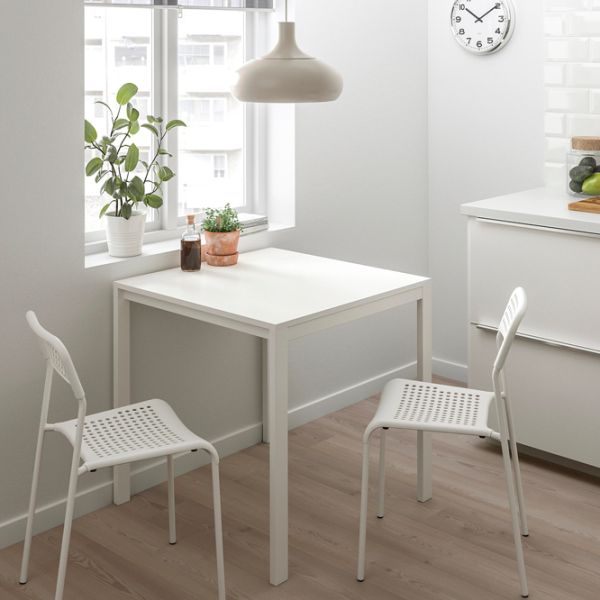 Scaun de bucătărie Ikea Adde Plastic/ White  photo 2