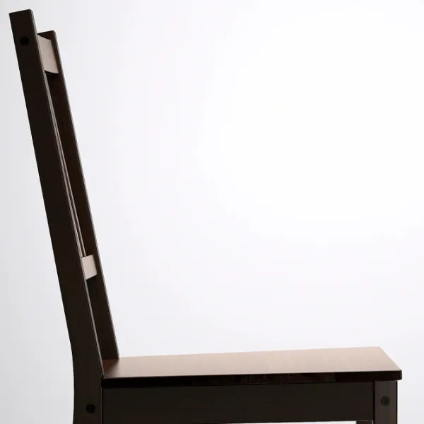Scaun de bucătărie Ikea Stefan Stofă/ Dark Brown Black photo 2