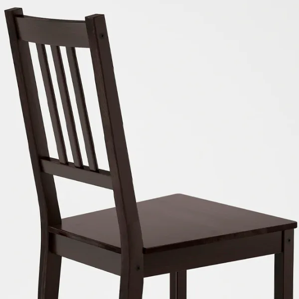 Scaun de bucătărie Ikea Stefan Stofă/ Dark Brown Black photo 3