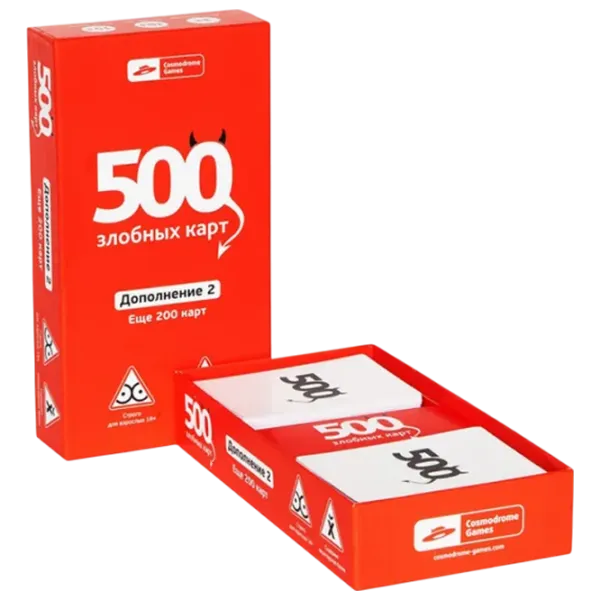 Joc de masă Kosmodrom 500 Evil Cards 18+/ pentru companii photo 2