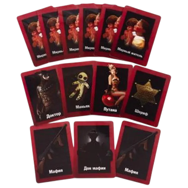 Joc de masă Fun Games Mafia 14+/ pentru companii photo 2