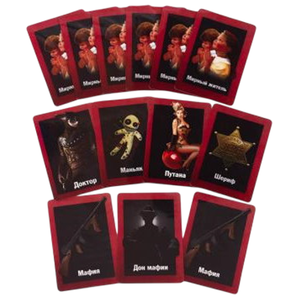 Joc de masă Fun Games Mafia 14+/ pentru companii photo 2