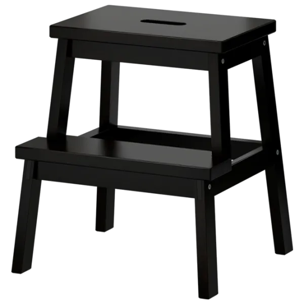 Кухонный стул Ikea Bekvam Дерево/ Черный  photo 1