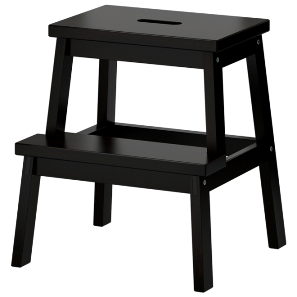 Кухонный стул Ikea Bekvam Дерево/ Черный  photo 1