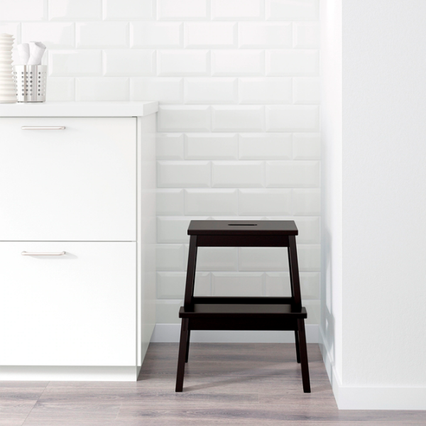 Кухонный стул Ikea Bekvam Дерево/ Черный  photo 2