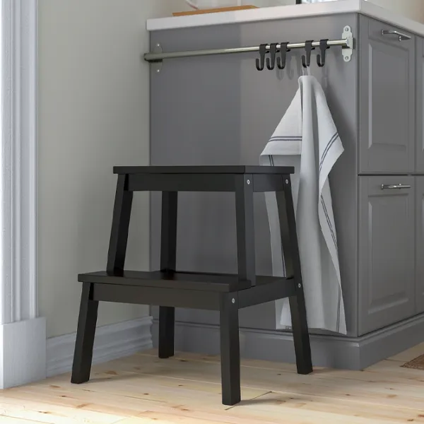 Кухонный стул Ikea Bekvam Дерево/ Черный  photo 5