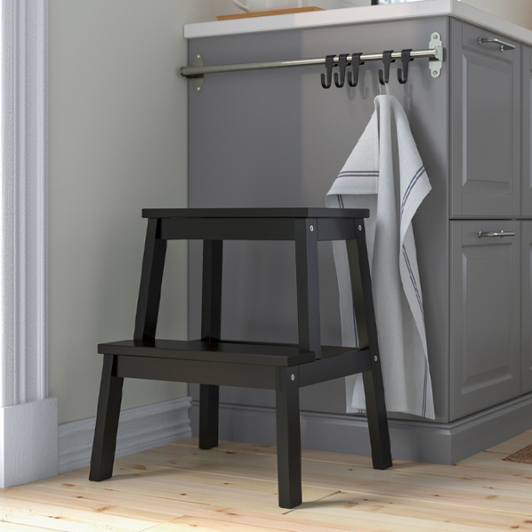 Кухонный стул Ikea Bekvam Дерево/ Черный  photo 5