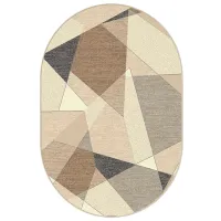 Ковер Covoare Ungheni Soho Beige Brown / Фризе