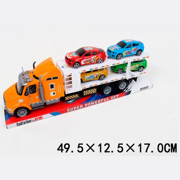 Грузовик Richi Tichi 42315 8600017142315  / / Черный Оранжевый photo 2 Грузовик Richi Tichi 42315 8600017142315  / / Черный Оранжевый photo 2