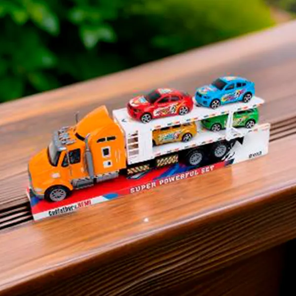 Грузовик Richi Tichi 42315 8600017142315  / / Черный Оранжевый photo 4 Грузовик Richi Tichi 42315 8600017142315  / / Черный Оранжевый photo 4