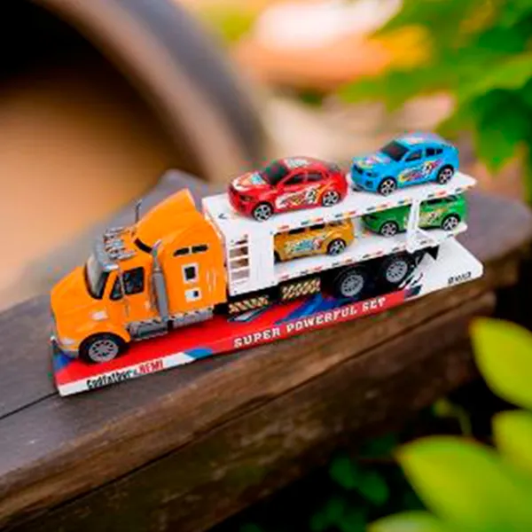 Грузовик Richi Tichi 42315 8600017142315  / / Черный Оранжевый photo 5 Грузовик Richi Tichi 42315 8600017142315  / / Черный Оранжевый photo 5