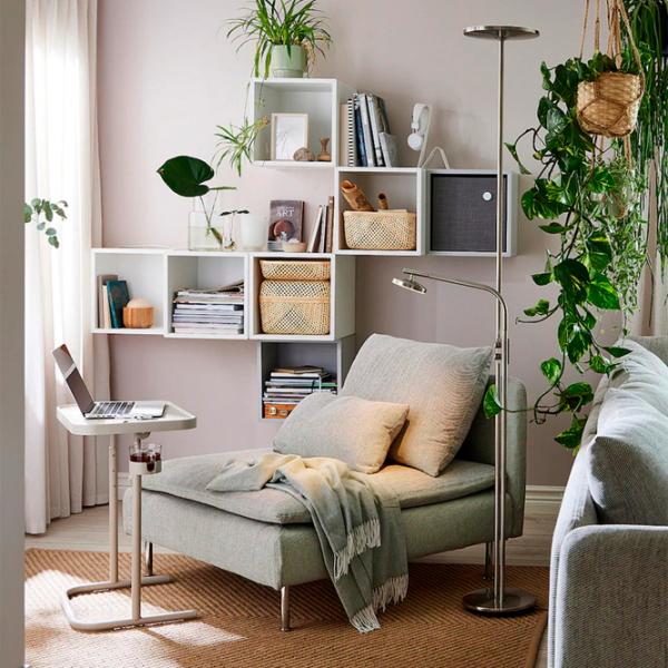 Полка Ikea Eket ДСП / Белый photo 6