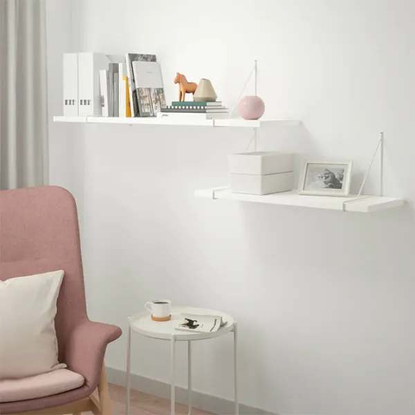 Полки Ikea Bergshult/Pershult ДСП / Белый photo 2 Полки Ikea Bergshult/Pershult ДСП / Белый photo 2