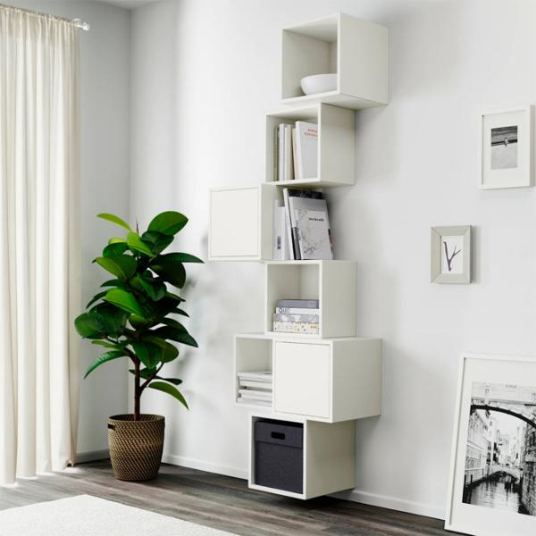 Полки Ikea Eket ДСП / Белый photo 3