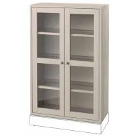 Витрина для гостиной Ikea Havsta ДСП / Бежевый