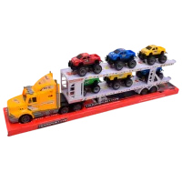 Грузовик Richi Tichi 98196 8600018298196  / / Черный Желтый