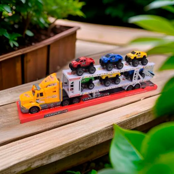 Грузовик Richi Tichi 98196 8600018298196  / / Черный Желтый photo 3 Грузовик Richi Tichi 98196 8600018298196  / / Черный Желтый photo 3