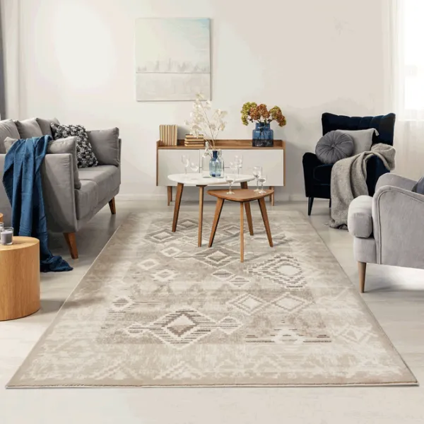 Ковер Covoare Ungheni Delta Бежевый / Полипропилен photo 4